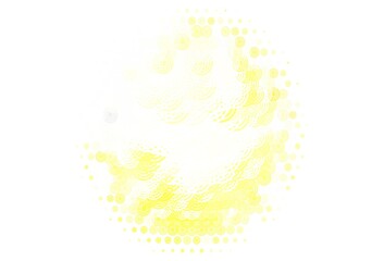 Obraz premium Light Yellow vector background with spots, lines.