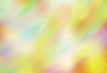 Light Green, Yellow vector glossy abstract layout.