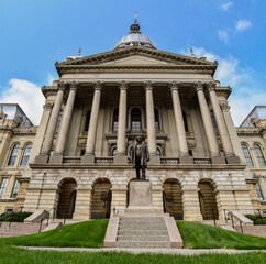 President Stephen Douglas, Sprinfield, Illinois, USA.