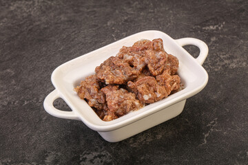 Gurmet venison stew with spices