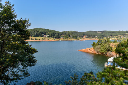 Ebenezer Dam at Magoebaskloof between Tzaneen and Polokwane,  South Africa