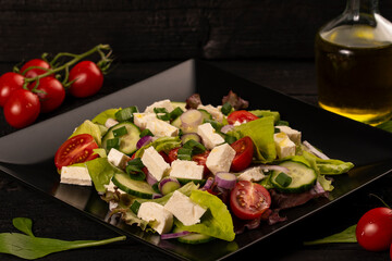 Fresh greek salad