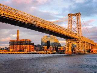 Williamsburg Bridge Sunset