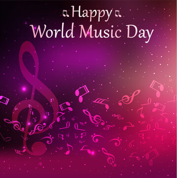 Music Day Background Theme
