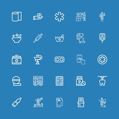 Editable 25 capsule icons for web and mobile