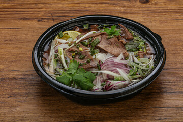 Vietnamese cuisine - Pho Bo soup