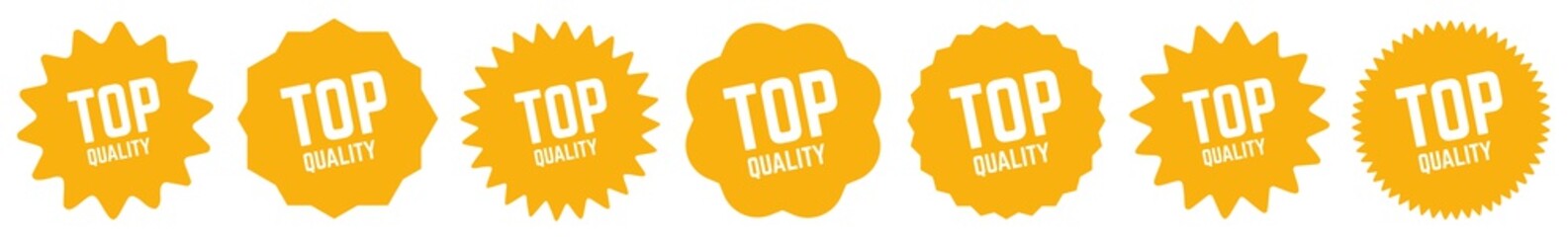 Top Quality Tag Orange | Icon | Sticker | Deal Label | Variations