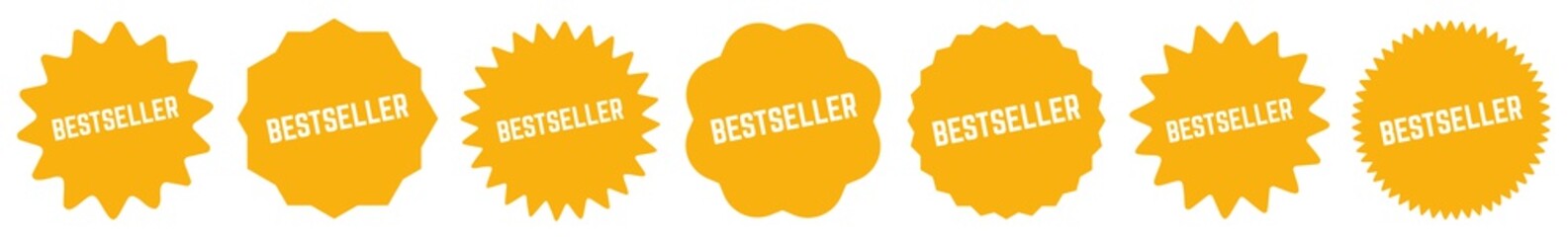 Bestseller Tag Orange | Icon | Sticker | Deal Label | Variations