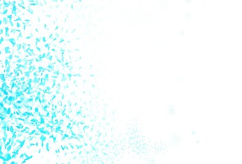 Light Blue, Green vector abstract pattern with leaves.