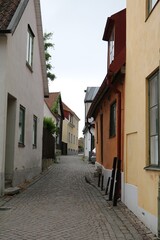Fototapeta na wymiar Holiday in Visby at Gotland, Sweden