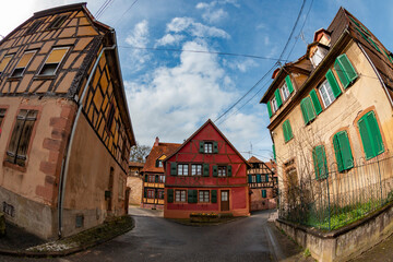 Obraz premium Bouxwiller im Elsass