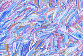 Light Multicolor vector pattern with random forms.