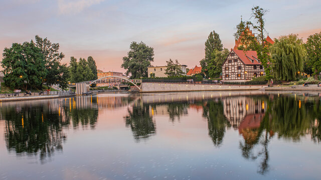 Bydgoska Wyspa Młyńska.