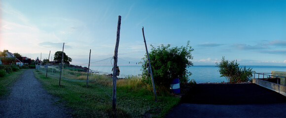 Net Drying Poles, Arild, SWEDEN