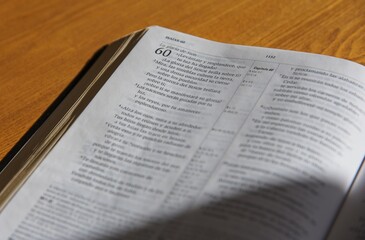 Holy Bible Christian Book Old testament Isaiah Chapter 60