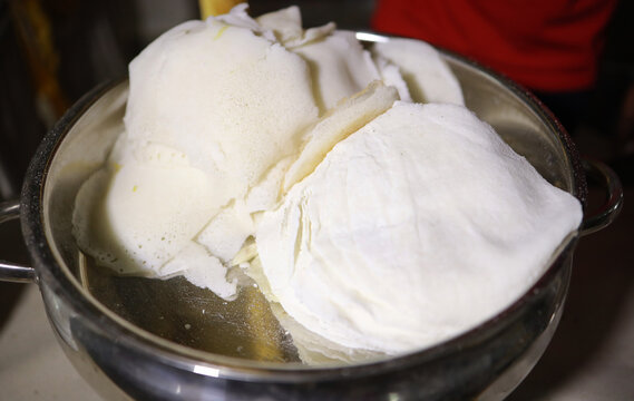 Appam, Palappam,Kallappam,vella appam,parotta,Roti or Chapati a popular traditional Kerala breakfast food.