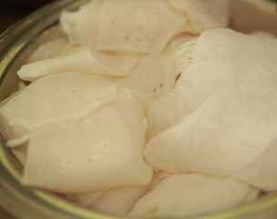 Appam, Palappam,Kallappam,vella appam,parotta,Roti or Chapati a popular traditional Kerala breakfast food.