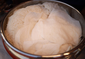 Appam, Palappam,Kallappam,vella appam,parotta,Roti or Chapati a popular traditional Kerala breakfast food.