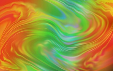 Fototapeta premium Light Green, Yellow vector abstract blurred background. New colored illustration in blur style with gradient. Background for a cell phone.