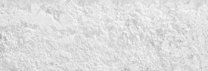 Empty gray concrete wall, old cement texture cracked. Abstract grunge background, panorama, banner.