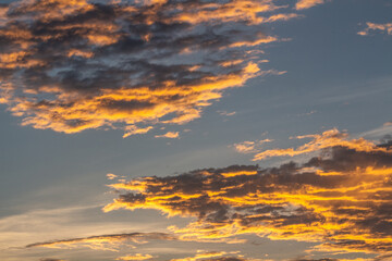 sky with clouds