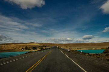 Naklejka premium El Calafate outskirts