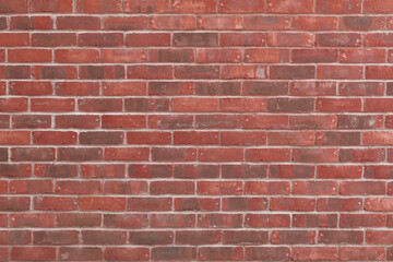 Red brick wall, a background or texture