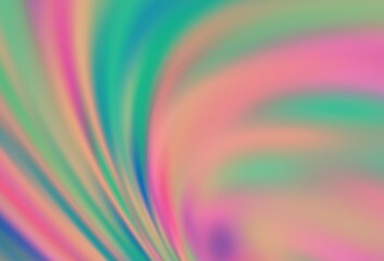 Fototapeta premium Light Pink, Blue vector glossy abstract backdrop.