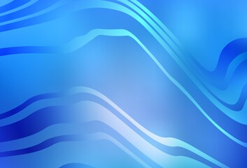 Light BLUE vector background with lines.