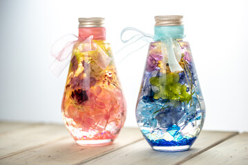 ハーバリウムの写真素材