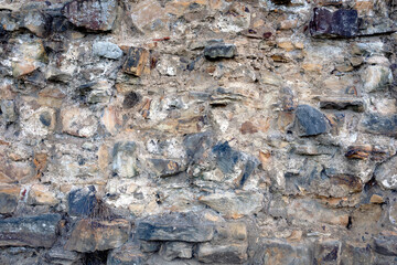 Old stone wall, a background or texture