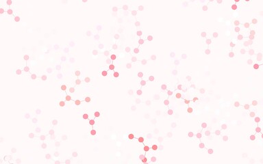 Light Red vector texture with artificial intelligence concept.