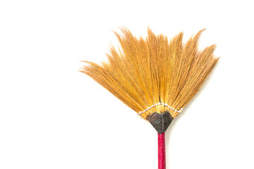 Soft broom for cleaning the house