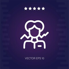 banker vector icon