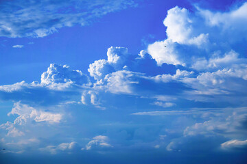 The Cloud on Blue Sky