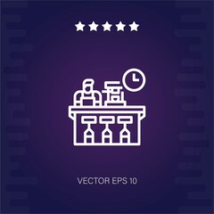 coffee shop vector icon