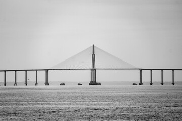 Rio Negro Bridge at Manaus, Amazonas - Brazil