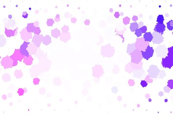 Light Purple vector texture with abstract forms.