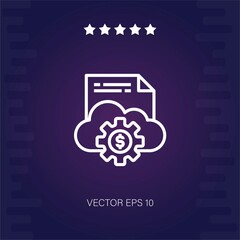 currency vector icon modern illustration