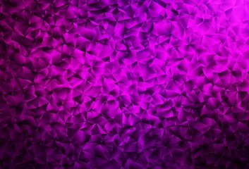 Fototapeta premium Dark Pink vector abstract polygonal template.