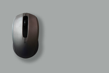Left side mouse on a background
