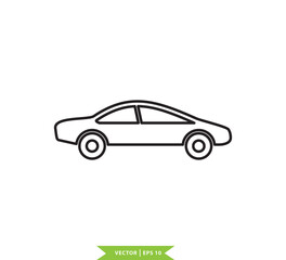 Taxi icon vector illustration logo design template