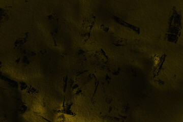 abstract macabre black and dark yellow colors background for design