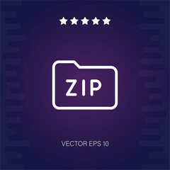 folder vector icon modern illustration