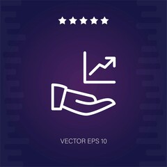 handle vector icon modern illustration