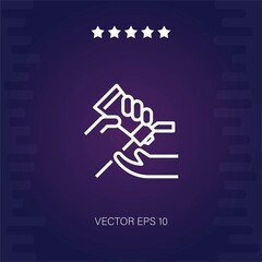 hydroalcoholic gel vector icon