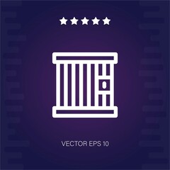 jar vector icon modern illustration