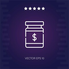 job vector icon modern illustration
