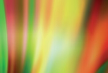 Light Green, Red vector blurred pattern.