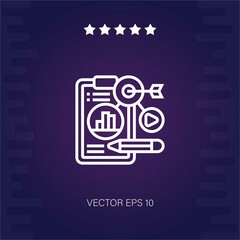 marketing vector icon modern illustration